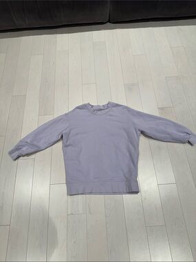 Lululemon Classic Crewneck sweatshirt  in Light Lavender - size small